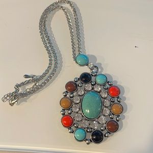 Boho/western necklace/earrings